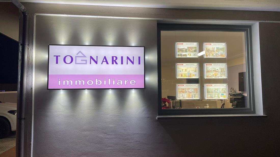 Insegne - tognarini - insegna luminosa monofacciale con luci perimetrali esterne Astor Pubblicità Insegne - tognarini - insegna luminosa monofacciale con luci perimetrali esterne