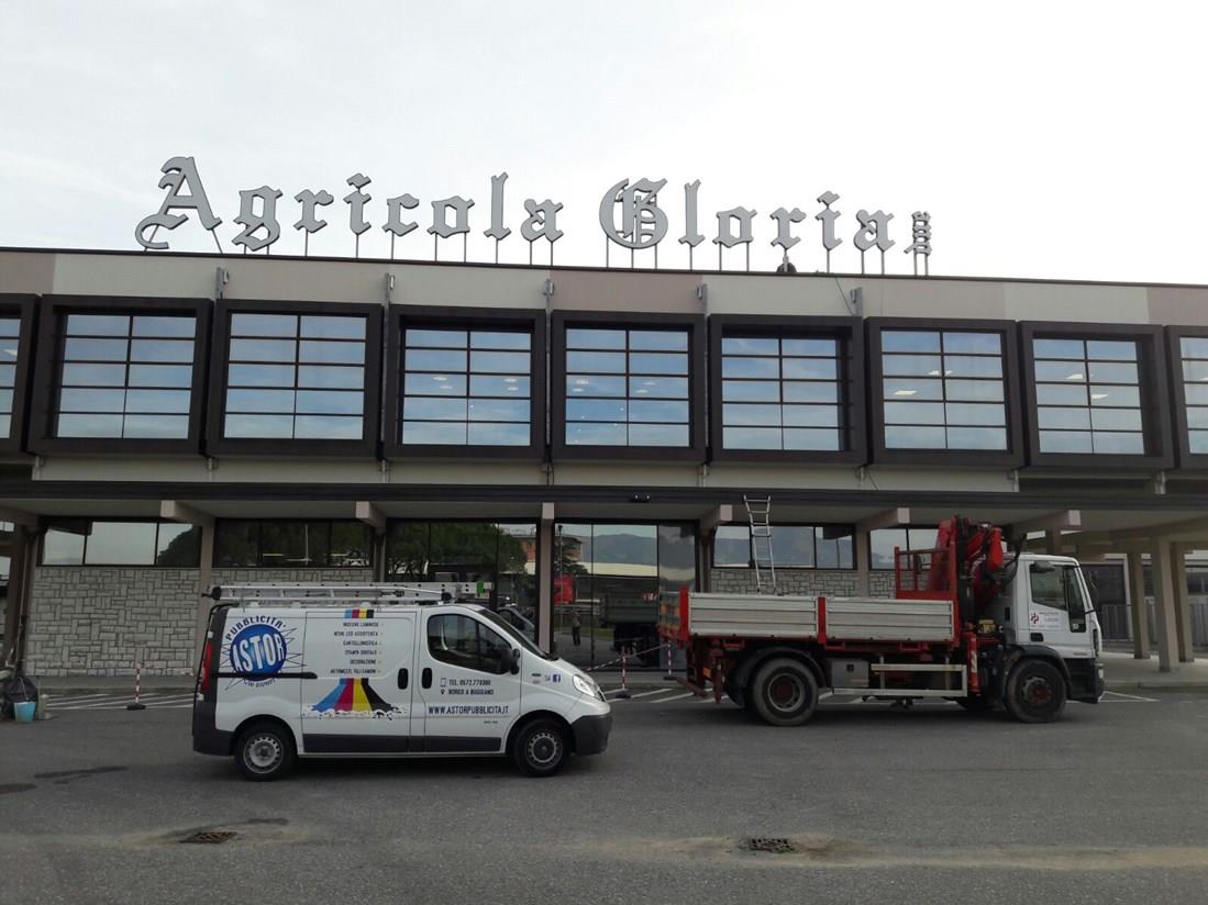 Insegne - AGRICOLA - Lettere scatolate a luce diretta Astor Pubblicità Insegne - AGRICOLA - Lettere scatolate a luce diretta