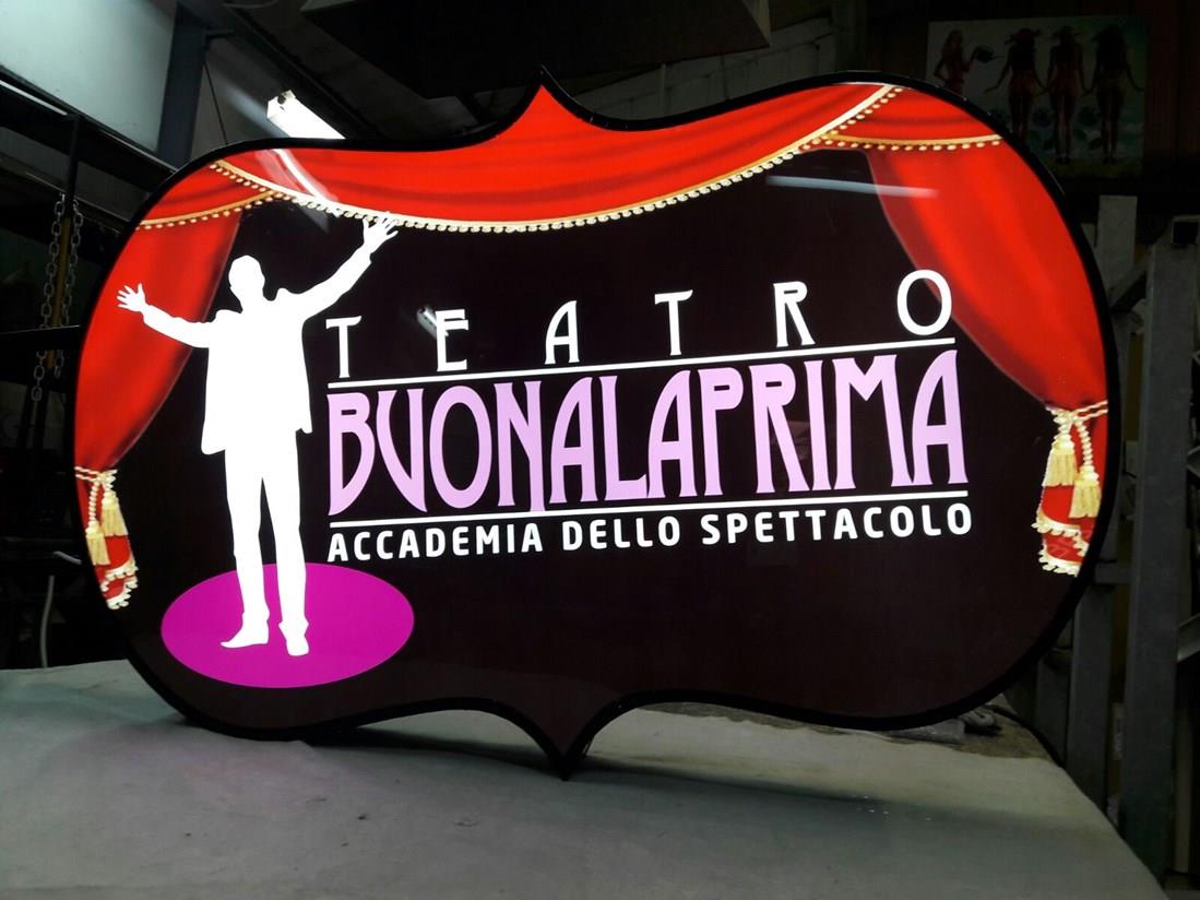 Insegne - BUONALAPRIMA - Insegna luminosa bifacciale sagomata Astor Pubblicità Insegne - BUONALAPRIMA - Insegna luminosa bifacciale sagomata